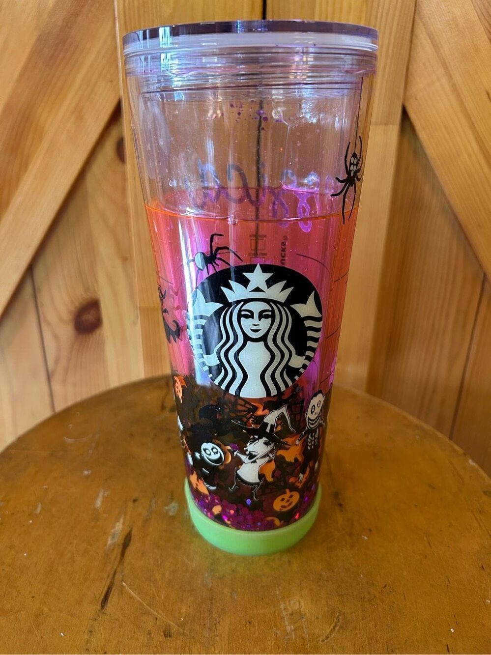starbucks tumbler nightmare before christmas glow-in-the-dark (0114)